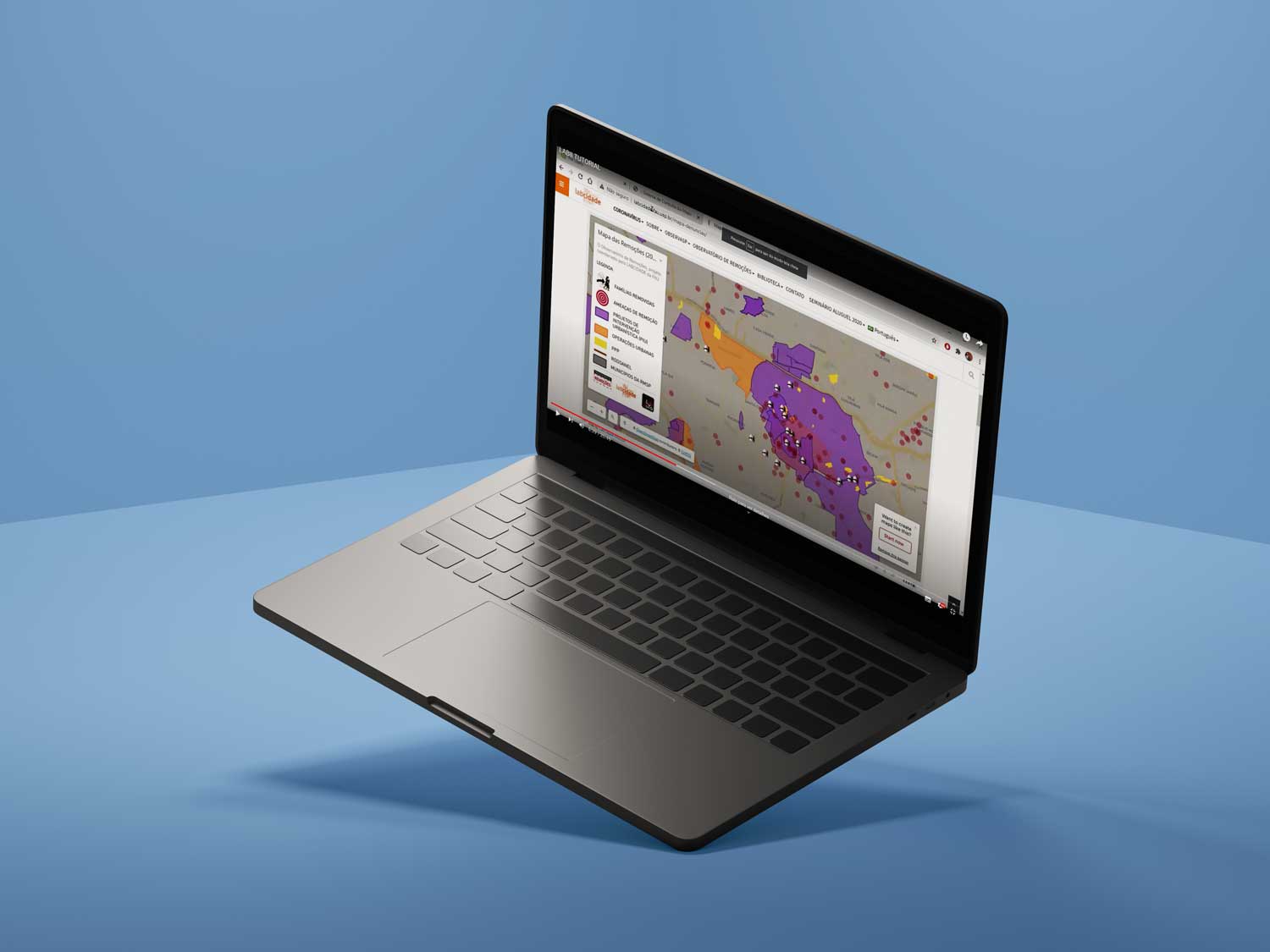 Georreferenciamento e a leitura visual de dados